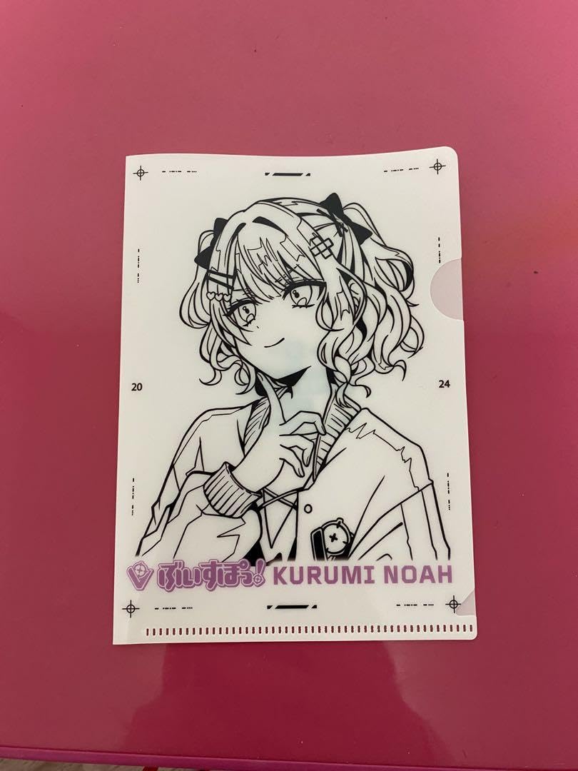 VCJ ぶいすぽっ！　クリアファイル Amazon.co.jp: ぶいすぽっコンビニコラボ クリアファイル